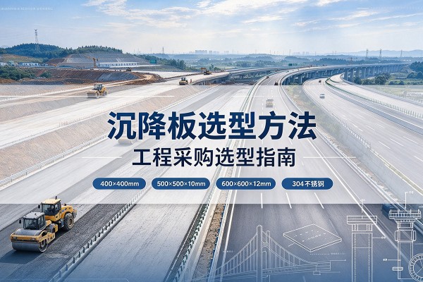 翠屏沉降板选择方法