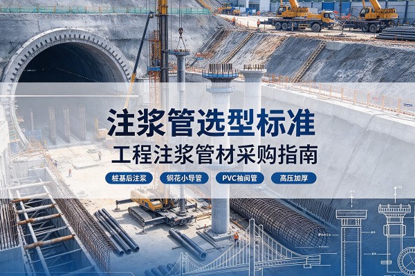 翠屏注浆管选型标准