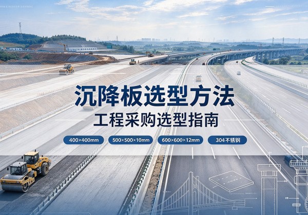 翠屏沉降板选择方法