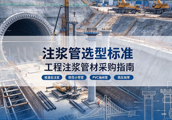 翠屏注浆管选型标准