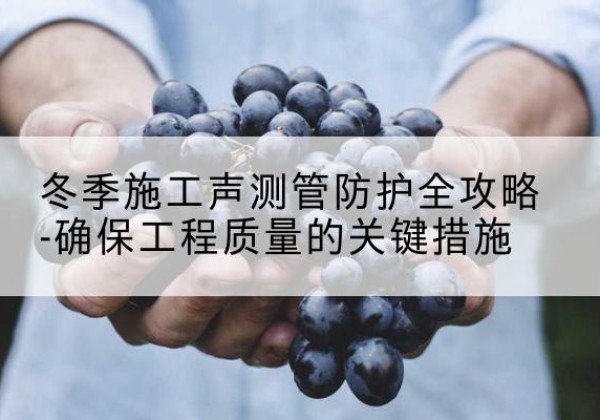翠屏冬季施工声测管有哪些防护要点？-冬季施工声测管防护全攻略-确保工程质量的关键措施